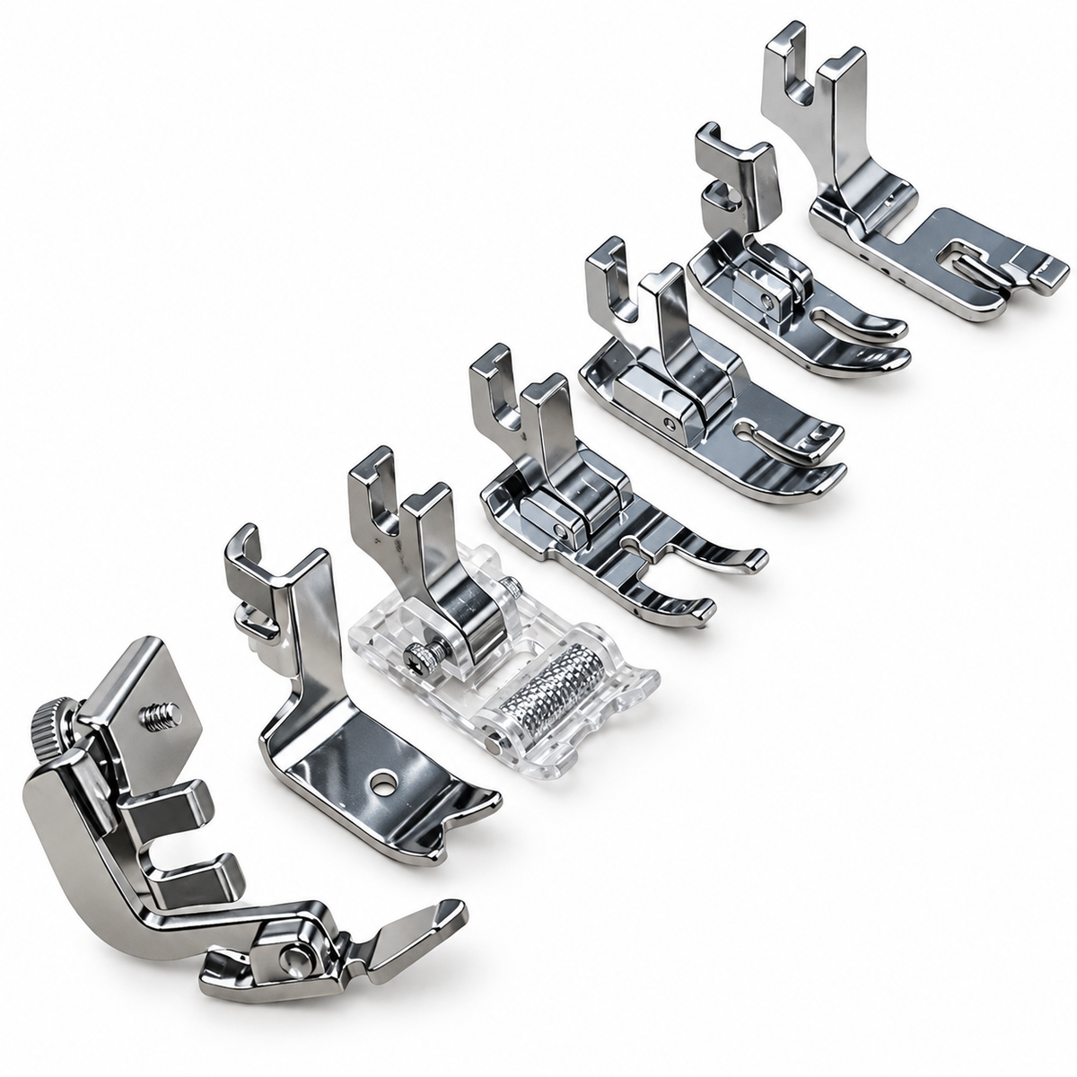7-Piece Low-Shank Sewing Machine Presser Foot Set