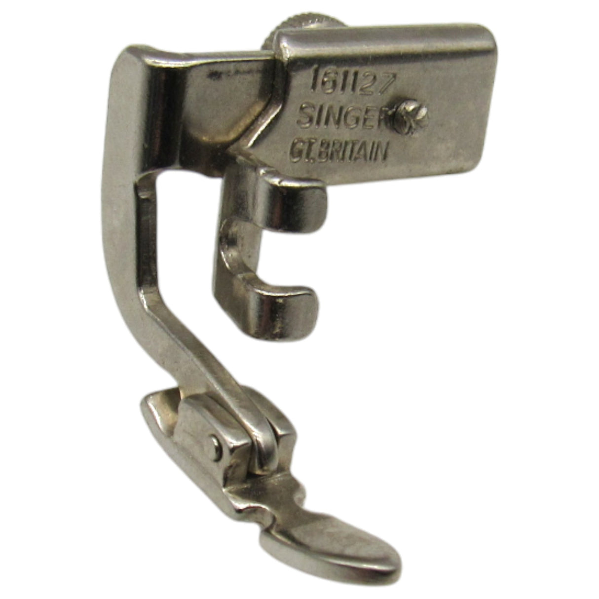 Vintage Original Low Shank Adjustable Zipper Foot - Singer Part # 161127 - Central Michigan Sewing Supplies