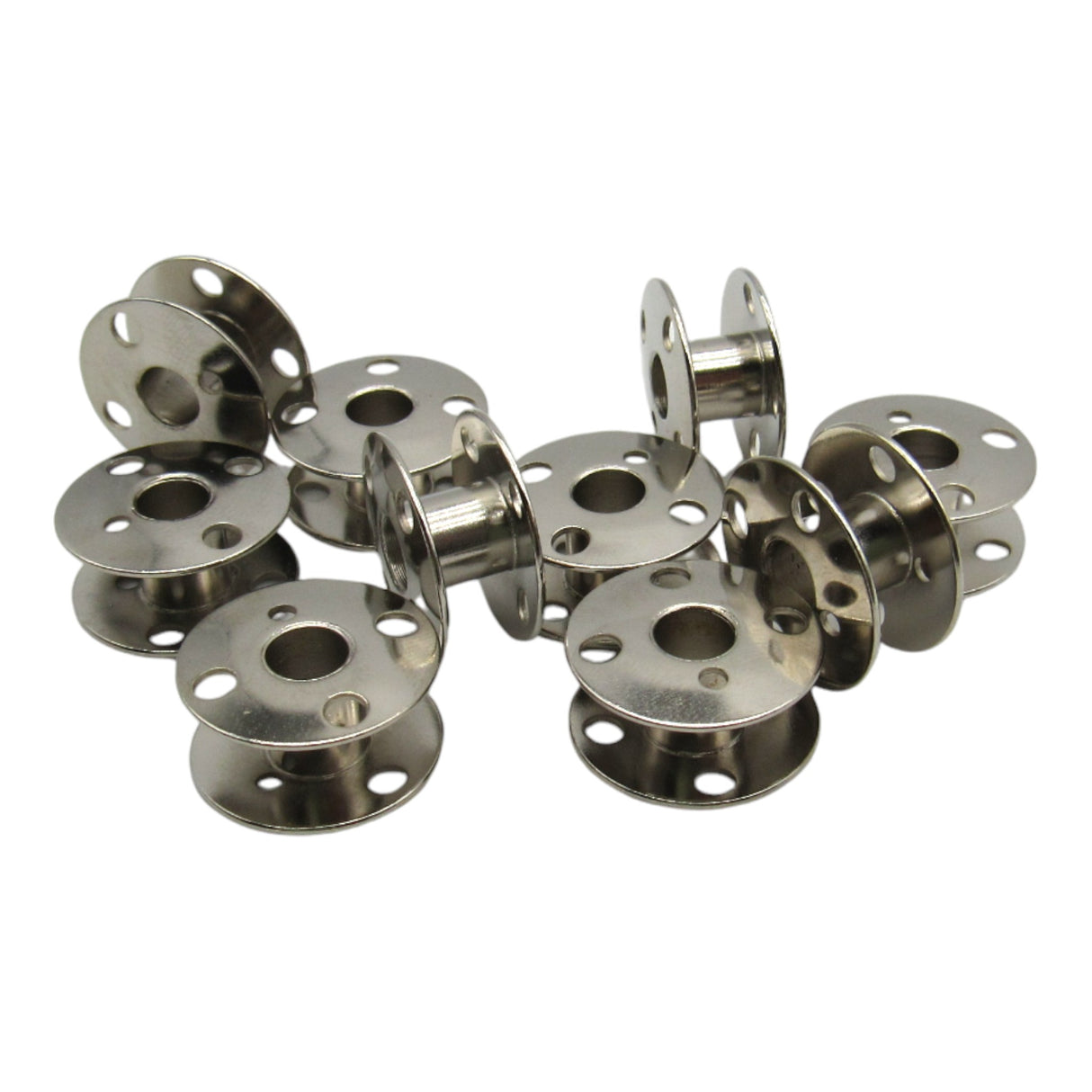 (10) Metal Bobbins Class 66 Part # 172222 - Fits Singer Models 66, 99, 201, 401, 403, 404, 500, 503 - Central Michigan Sewing Supplies