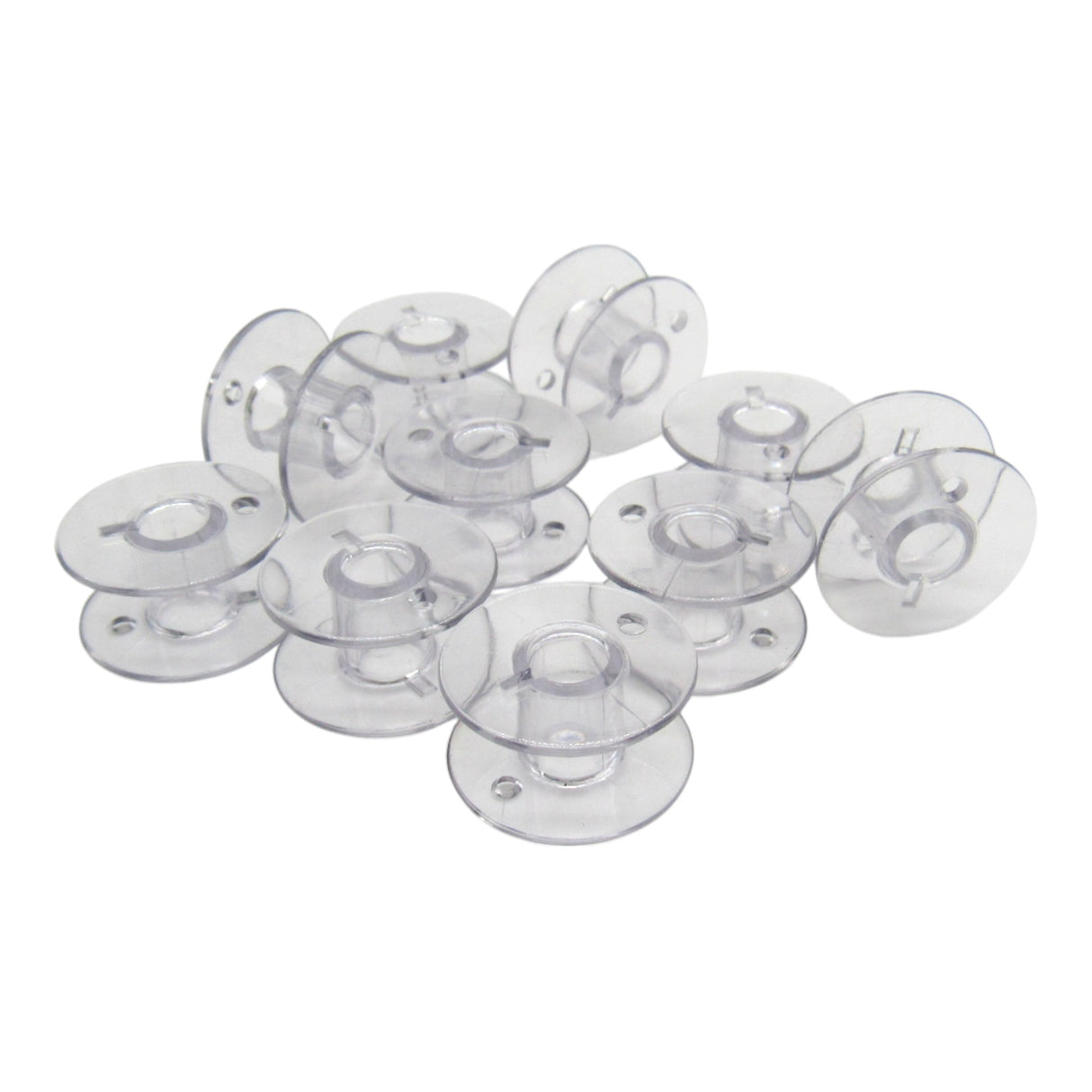 (10) Plastic One Piece Bobbins - Brother Part # X52800150 - Central Michigan Sewing Supplies