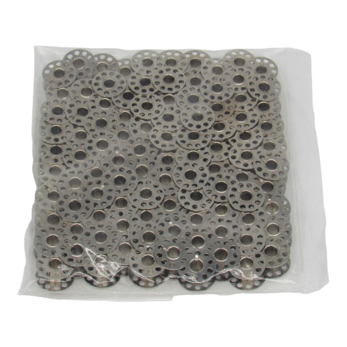 (100) Class 15 Metal Bobbins - Part #2518T-BX - Central Michigan Sewing Supplies