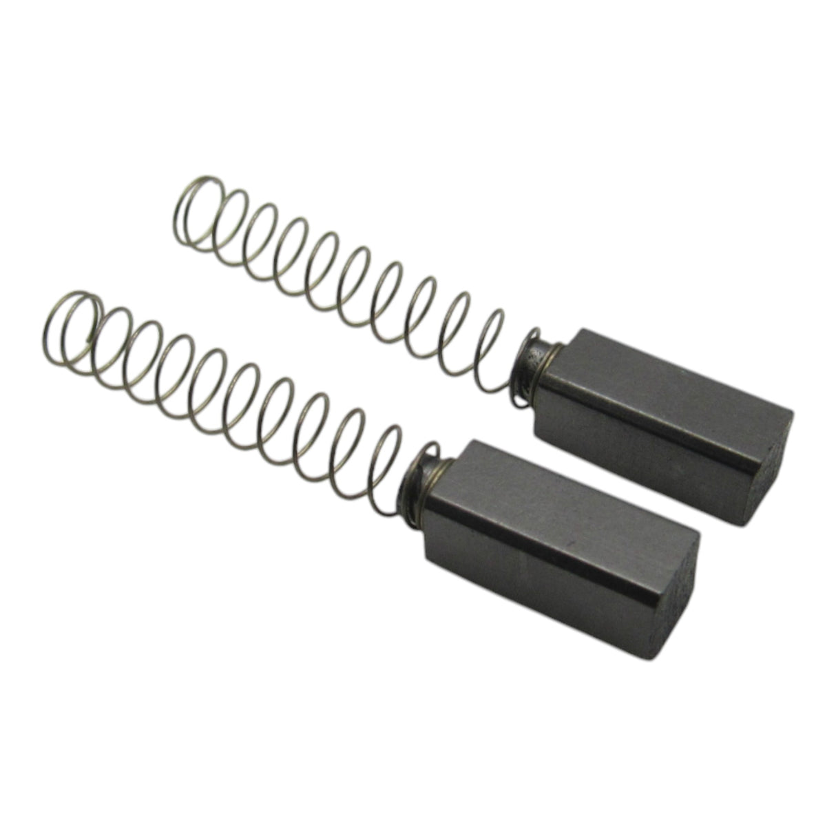 (2) Carbon Motor Brushes with Springs 5 mm x 6 mm x 12 mm - Elna Part # 440236-20 - Central Michigan Sewing Supplies