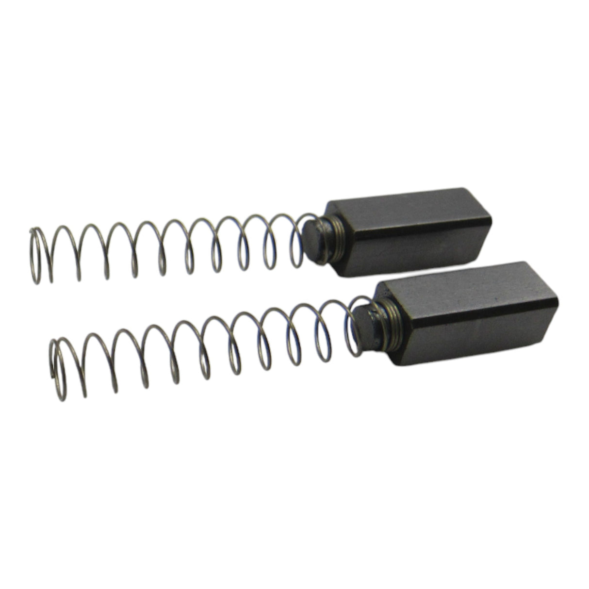 (2) Carbon Motor Brushes with Springs 5 mm x 6 mm x 12 mm - Elna Part # 440236-20 - Central Michigan Sewing Supplies