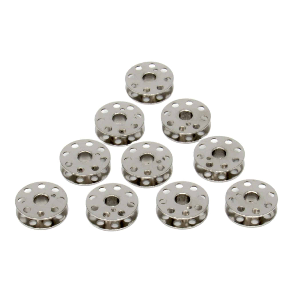 (10) Metal Bobbins- Singer Part # 45785