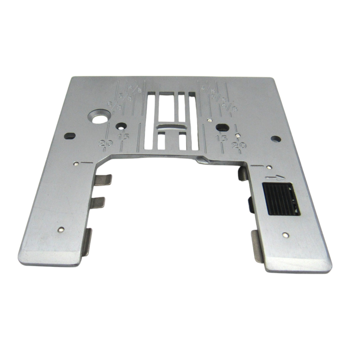 New Replacement ZigZag Needle Plate - Part # 756604107 - Central Michigan Sewing Supplies