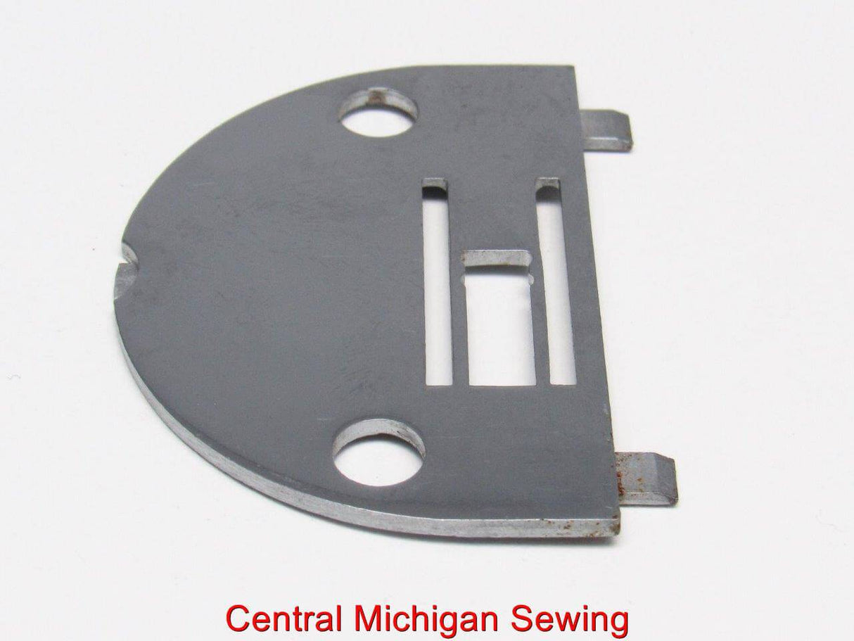 Vintage NECCHI Sewing Machine BU Needle plate for Double Needle - New Old Stock - Central Michigan Sewing Supplies