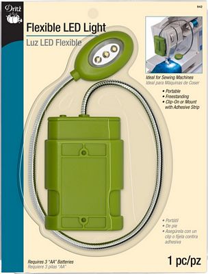 Flexible LED Portable Light by Dritz - Central Michigan Sewing Supplies
