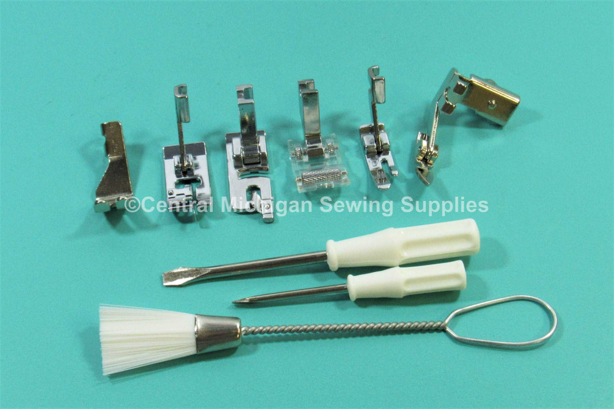 Feet Attachments Set - Slant Needle - Central Michigan Sewing Supplies