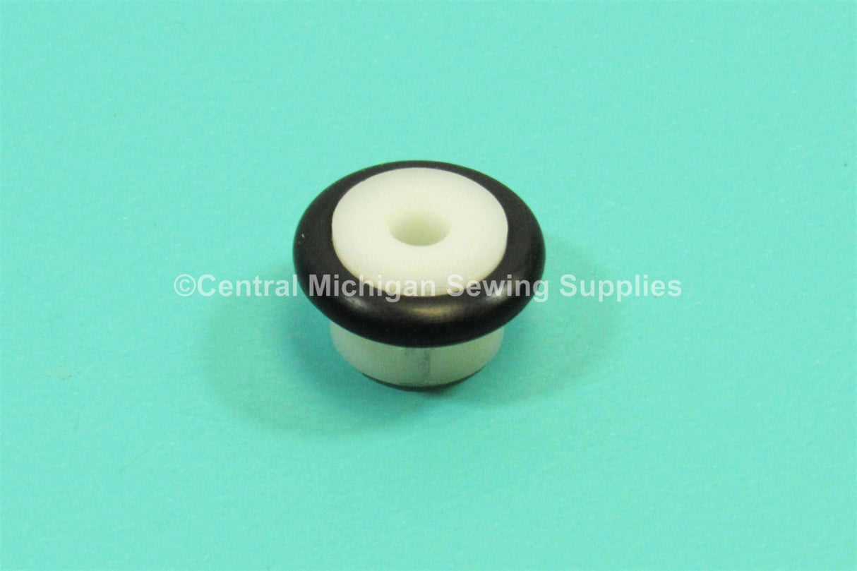Bobbin Winder Hub With Friction Wheel - Singer Part # 408612 - Central Michigan Sewing Supplies