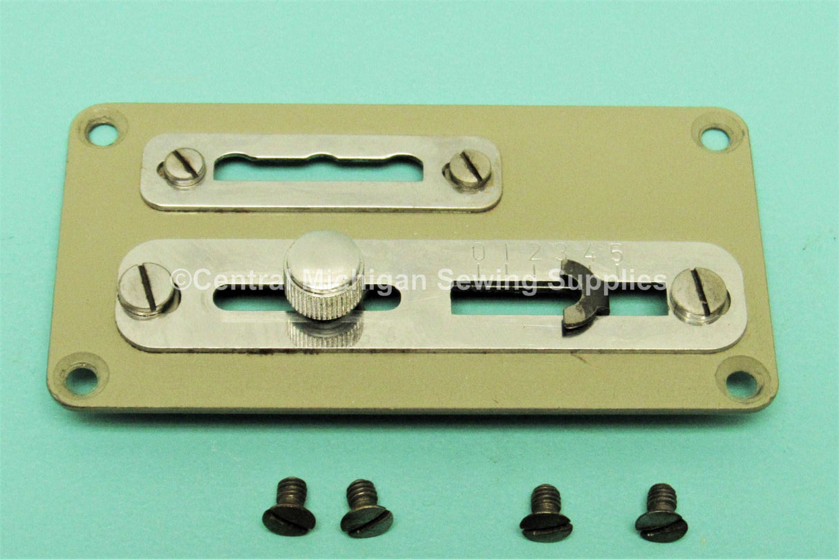 Necchi Sewing Machine BU Mira Stitch Width Cover Plate - Central Michigan Sewing Supplies