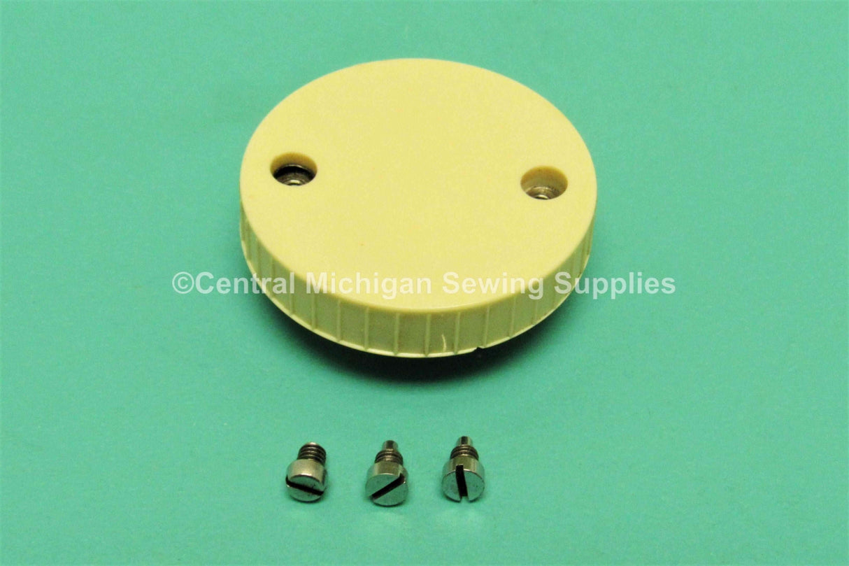 Necchi Sewing Machine SuperNova Julia Stop Motion Knob & Set Screws - Central Michigan Sewing Supplies