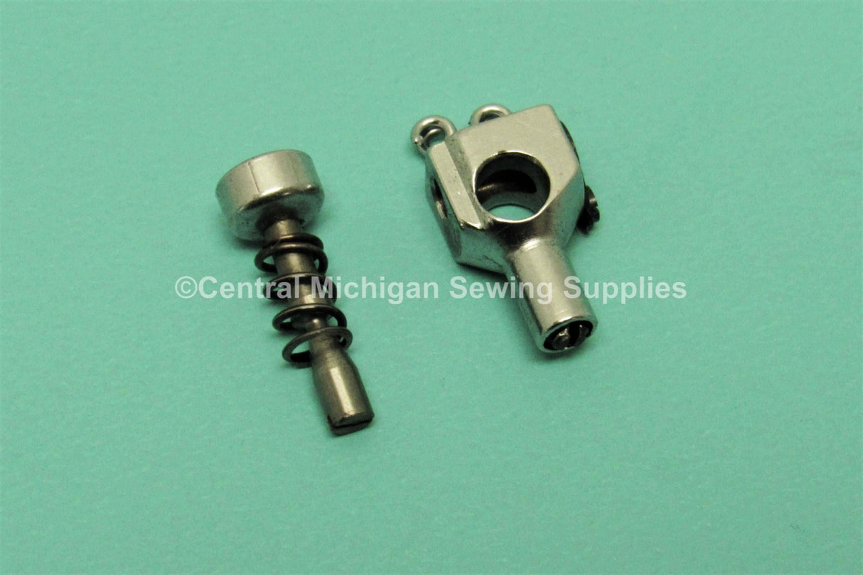 Necchi Sewing Machine SuperNova Julia Needle Clamp Push Button Complete - Central Michigan Sewing Supplies