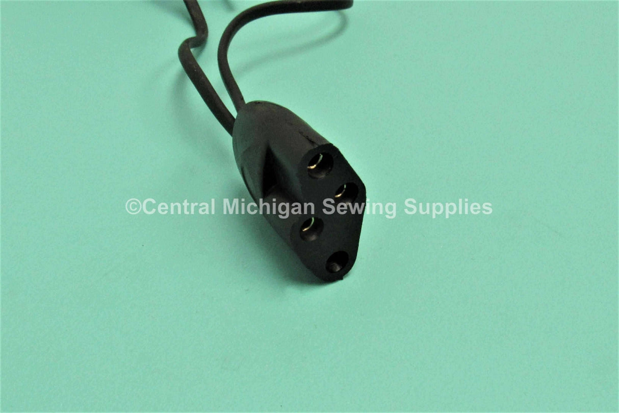New Replacement Power Cord 220 VOLT Fits Necchi 513 Lelia, 534 Supernova Julia, Esperia, Mirella, Supernova & Supernova Ultra.