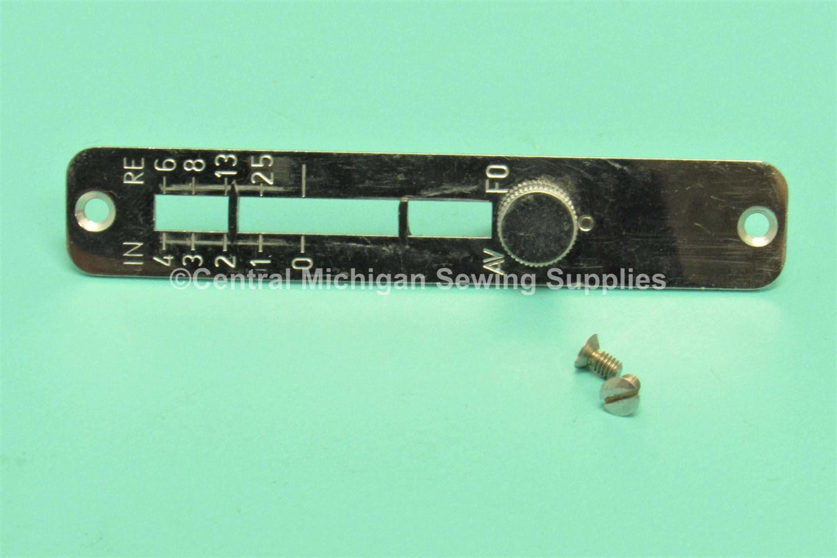 Necchi Sewing Machine BU Mira Stitch Length Cover - Central Michigan Sewing Supplies