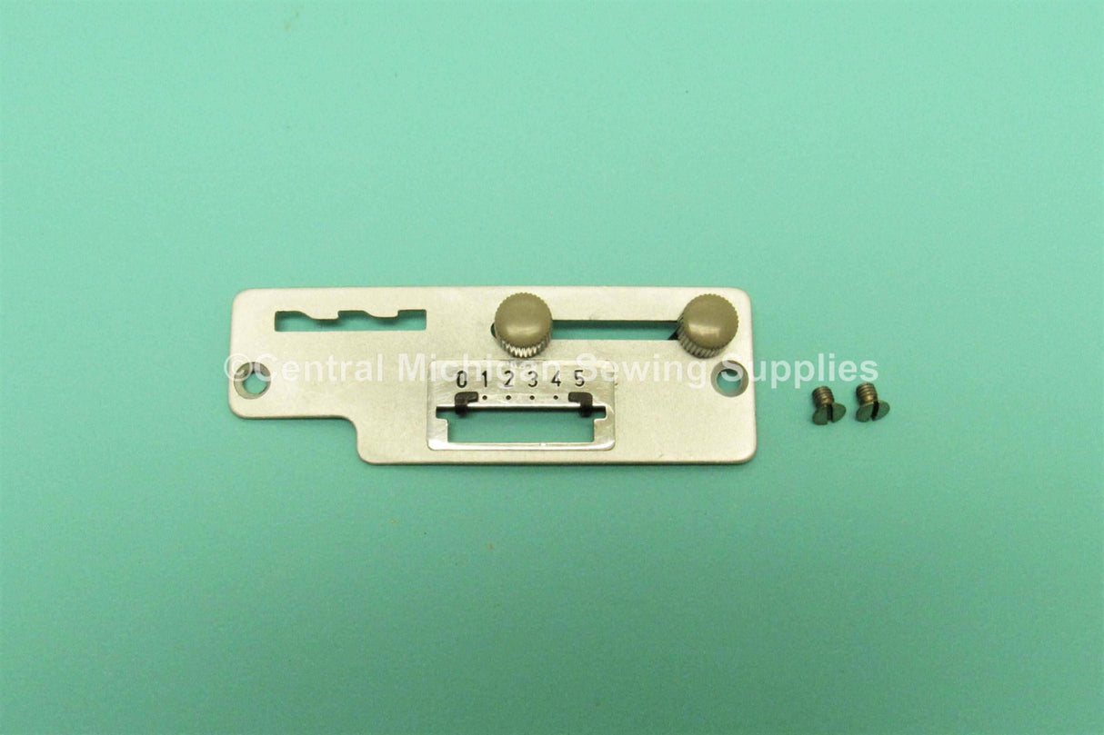 Necchi Sewing Machine SuperNova BU Automatica Stitch Width Cover Plate - Central Michigan Sewing Supplies