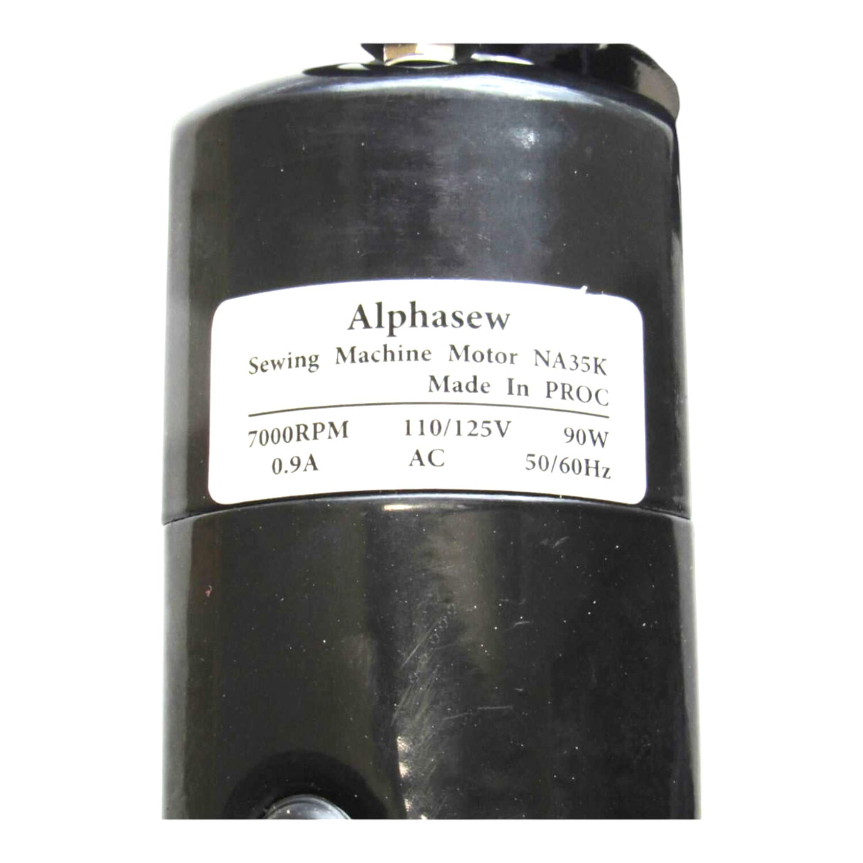 Alphasew Sewing Machine Motor with Foot Control .9-amp K-Bracket 7000 RPM #FM190 - Central Michigan Sewing Supplies