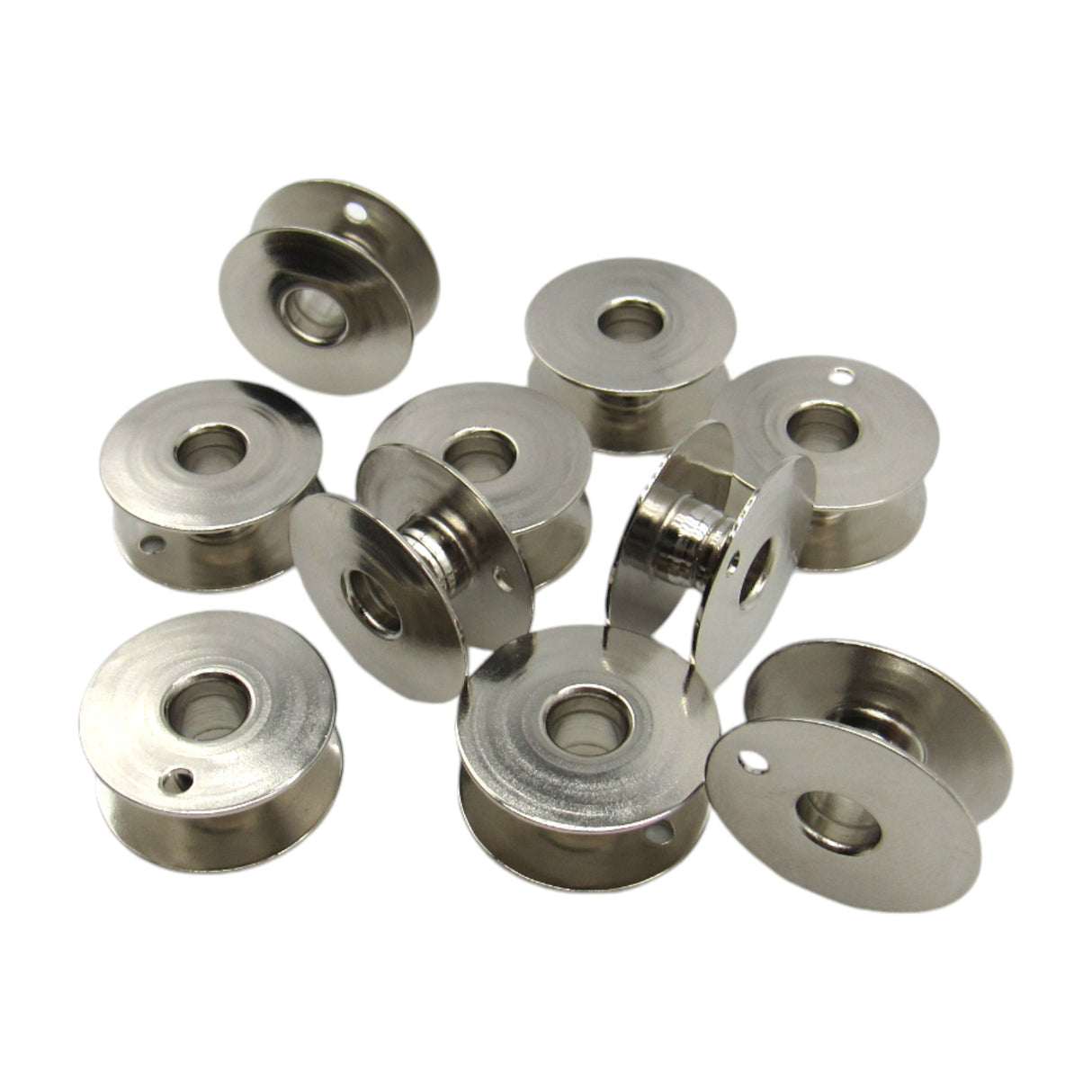(10) Metal Bobbins- Viking Part # 4011770 - Central Michigan Sewing Supplies