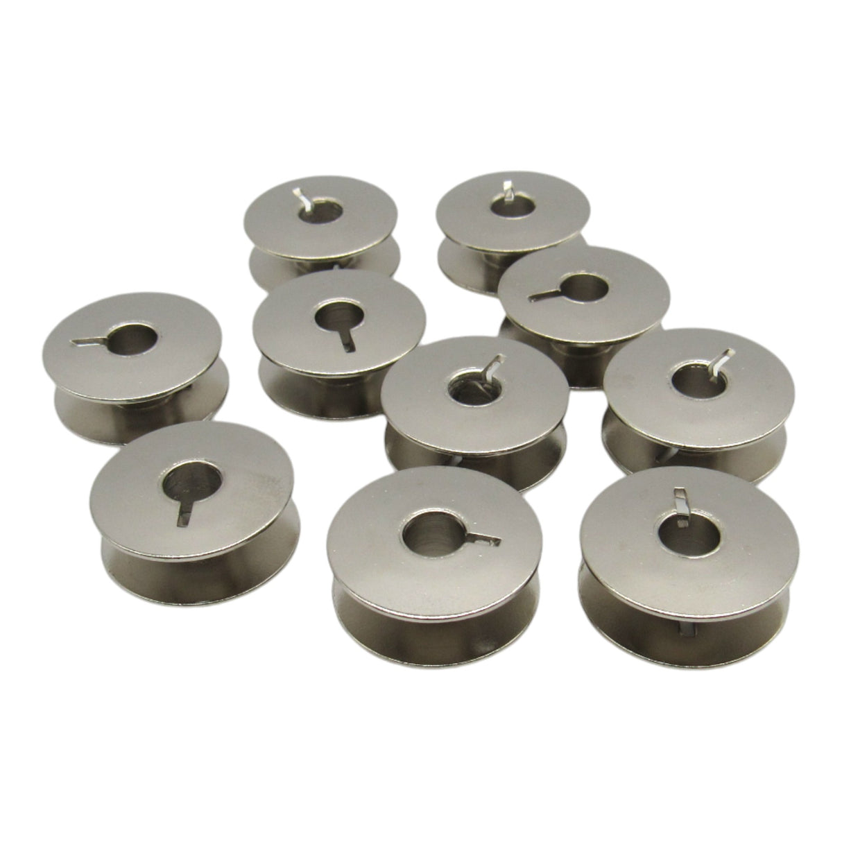 (10) Metal Bobbins- Pfaff Part # 9033 - Central Michigan Sewing Supplies