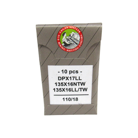 Organ Industrial Leather Point Sewing Machine Needles - 135X16 DPX17 (10-Pack) - Central Michigan Sewing Supplies