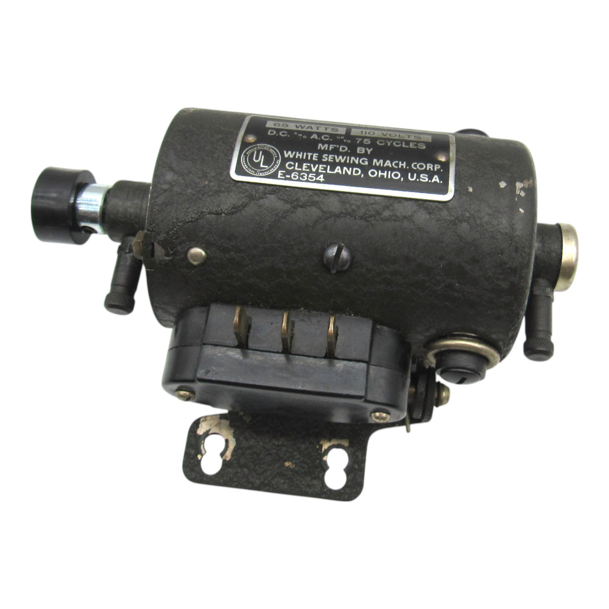 White Sewing Machine Motor for Model 77 Rotary - Central Michigan Sewing Supplies