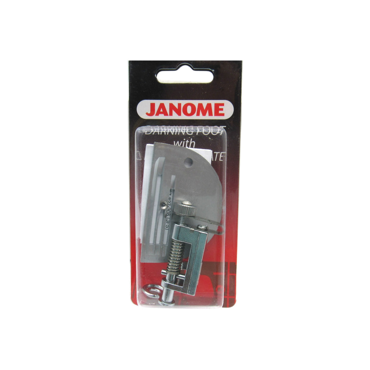 Darning Foot with Plate - Janome Part # 767827009 - Central Michigan Sewing Supplies