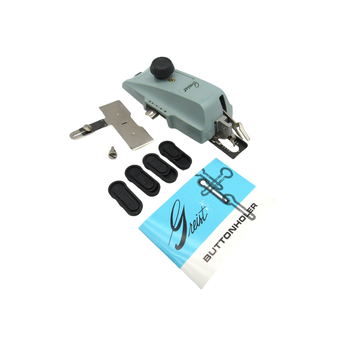 Greist Buttonholer Attachment - Fits Singer Slant Needle Machines - Central Michigan Sewing Supplies