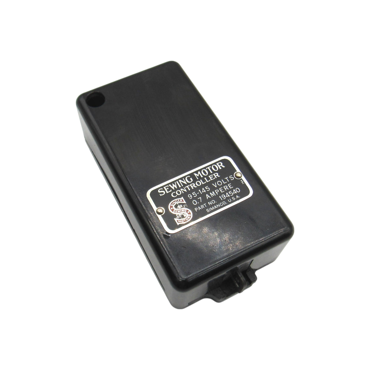 Singer Sewing Machine 3/4 Bentwood Case Controller Part # 194540 - Central Michigan Sewing Supplies