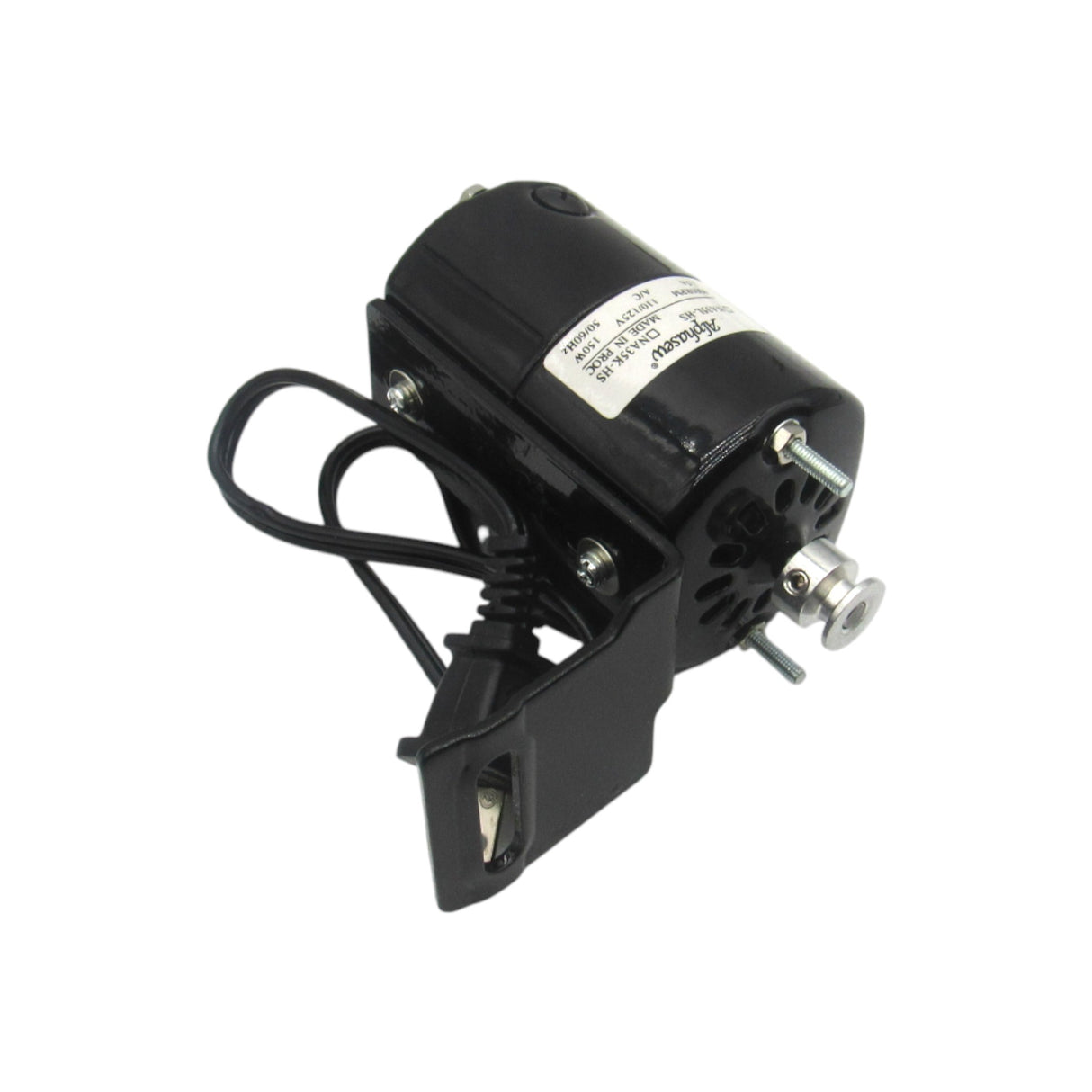 Alphasew Sewing Machine Motor 9000 RPM L-Bracket 1.5 AMP #NA35L-HS - Central Michigan Sewing Supplies