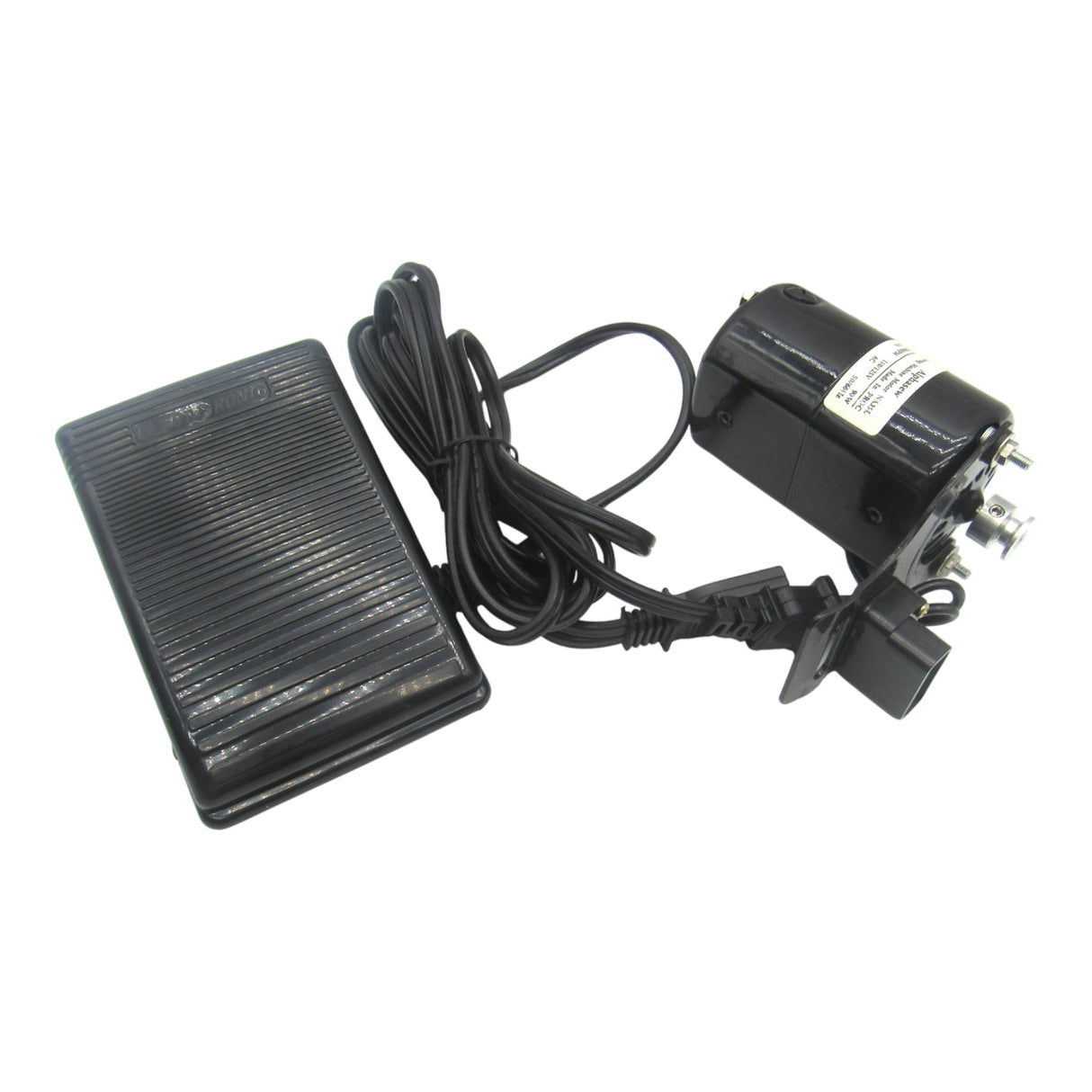 Alphasew Clockwise Rotation Sewing Machine Motor with Electronic Controller - 110V 7000 RPM - Central Michigan Sewing Supplies