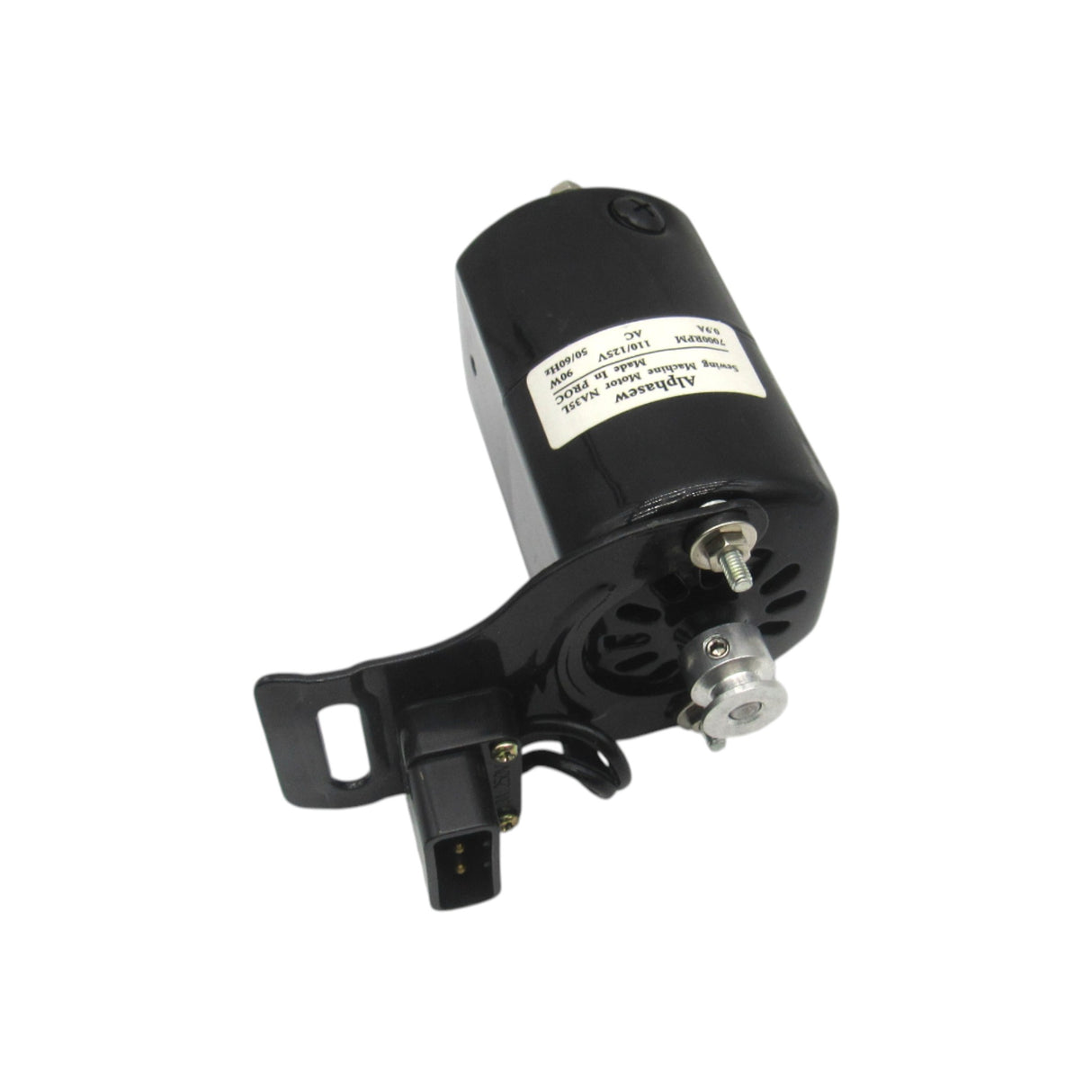 Alphasew Clockwise Rotation Sewing Machine Motor with Electronic Controller - 110V 7000 RPM - Central Michigan Sewing Supplies