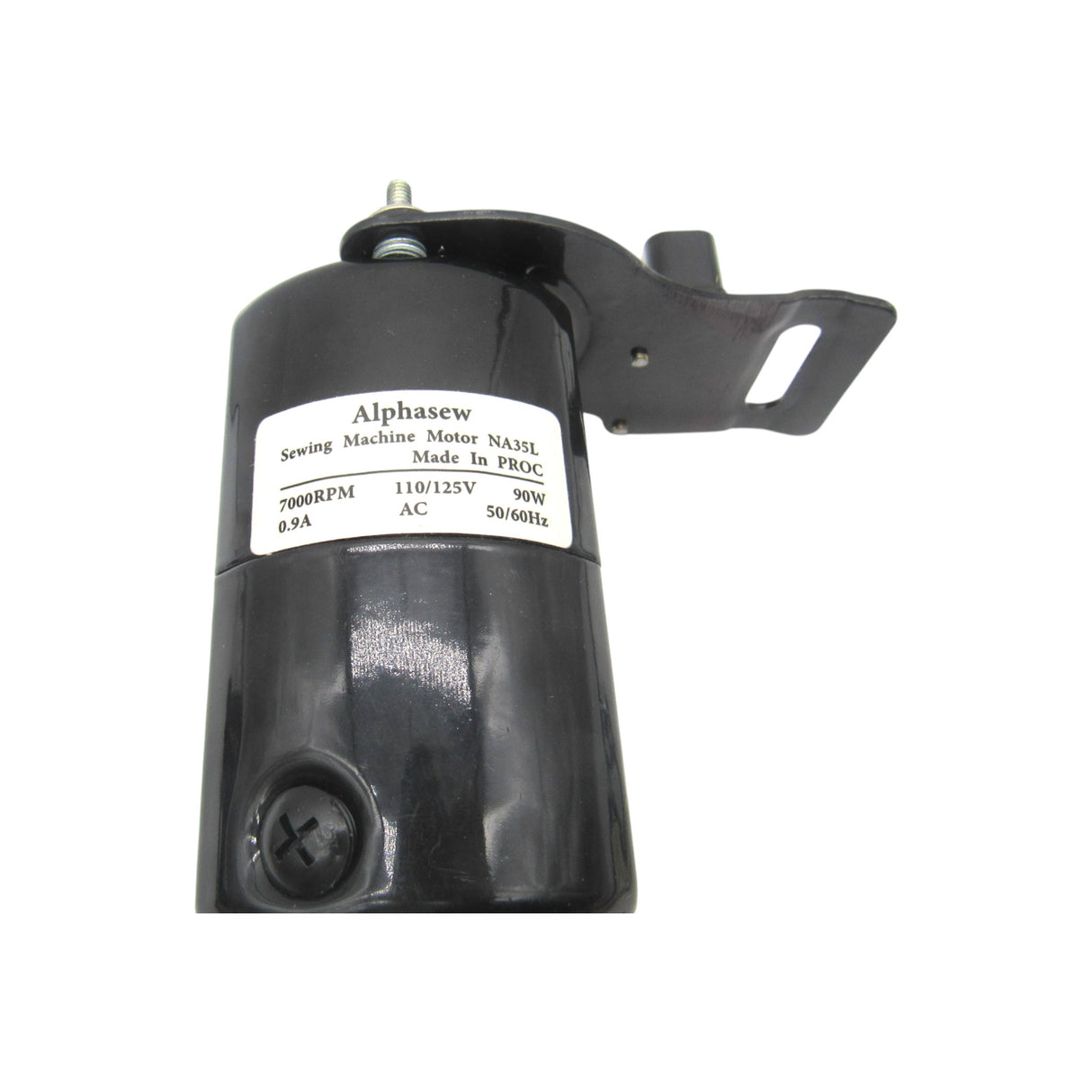 Alphasew Clockwise Rotation Sewing Machine Motor with Electronic Controller - 110V 7000 RPM - Central Michigan Sewing Supplies