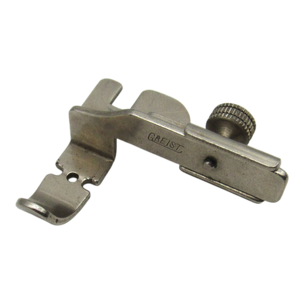 Vintage Greist Adjustable Combination Zipper & Straight Stitch Foot - Bottom Clamping - Central Michigan Sewing Supplies