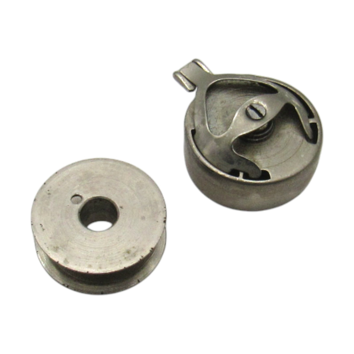 Original New Home NLB Rotary Sewing Machine Bobbin Case with Bobbin - Central Michigan Sewing Supplies