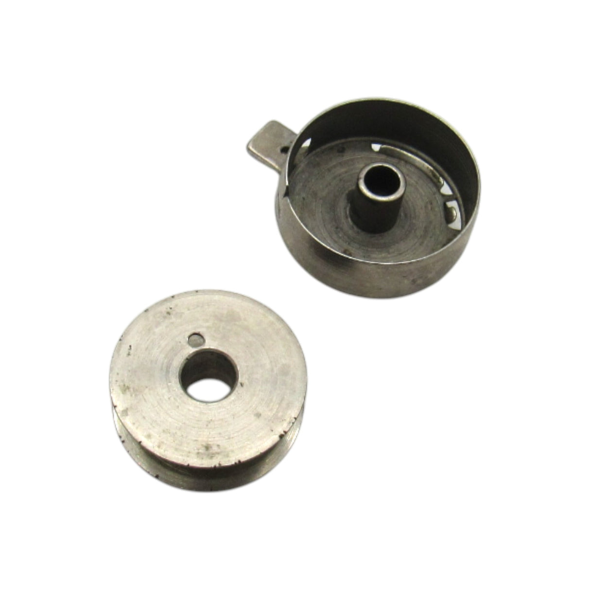 Original New Home NLB Rotary Sewing Machine Bobbin Case with Bobbin - Central Michigan Sewing Supplies