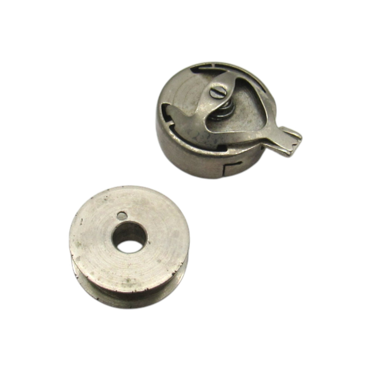 Original New Home NLB Rotary Sewing Machine Bobbin Case with Bobbin - Central Michigan Sewing Supplies