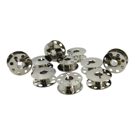 (10) Metal Bobbins - Part #55623NS - Central Michigan Sewing Supplies