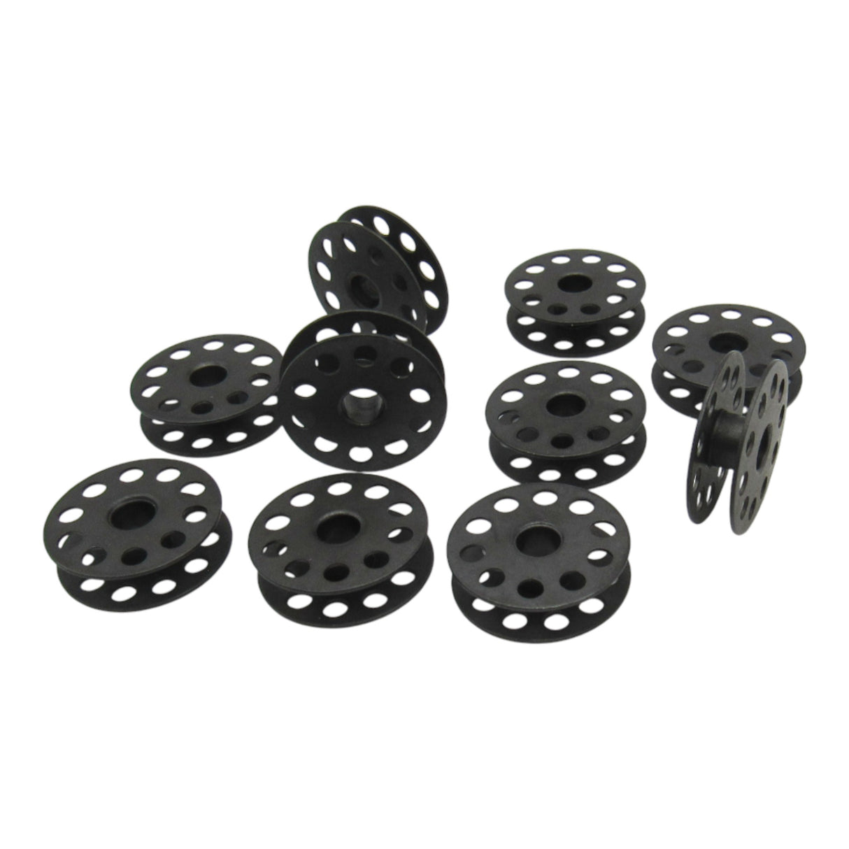 Singer Industrial Metal Bobbins - Pack of 10 - Models 107G, 107W, 140W, 143W, 151K, 151W, 307G, 457 - Central Michigan Sewing Supplies