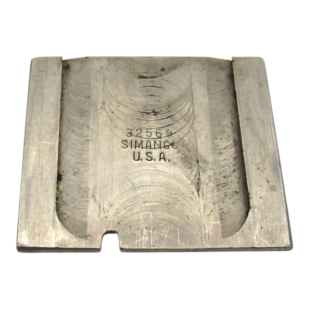 Original Singer Chrome Bobbin Cover - Vintage Part #32569 - Multiple Models - Central Michigan Sewing Supplies