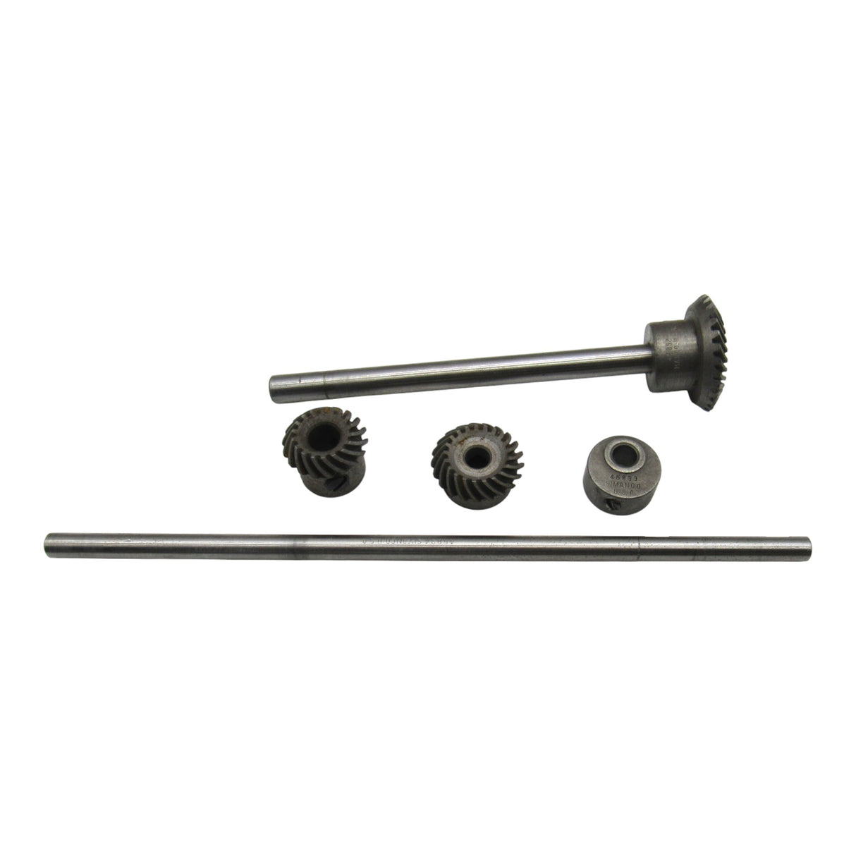 Original Singer 221 Featherweight Gear Set & Shafts - Complete Lower Gear Assembly - Central Michigan Sewing Supplies