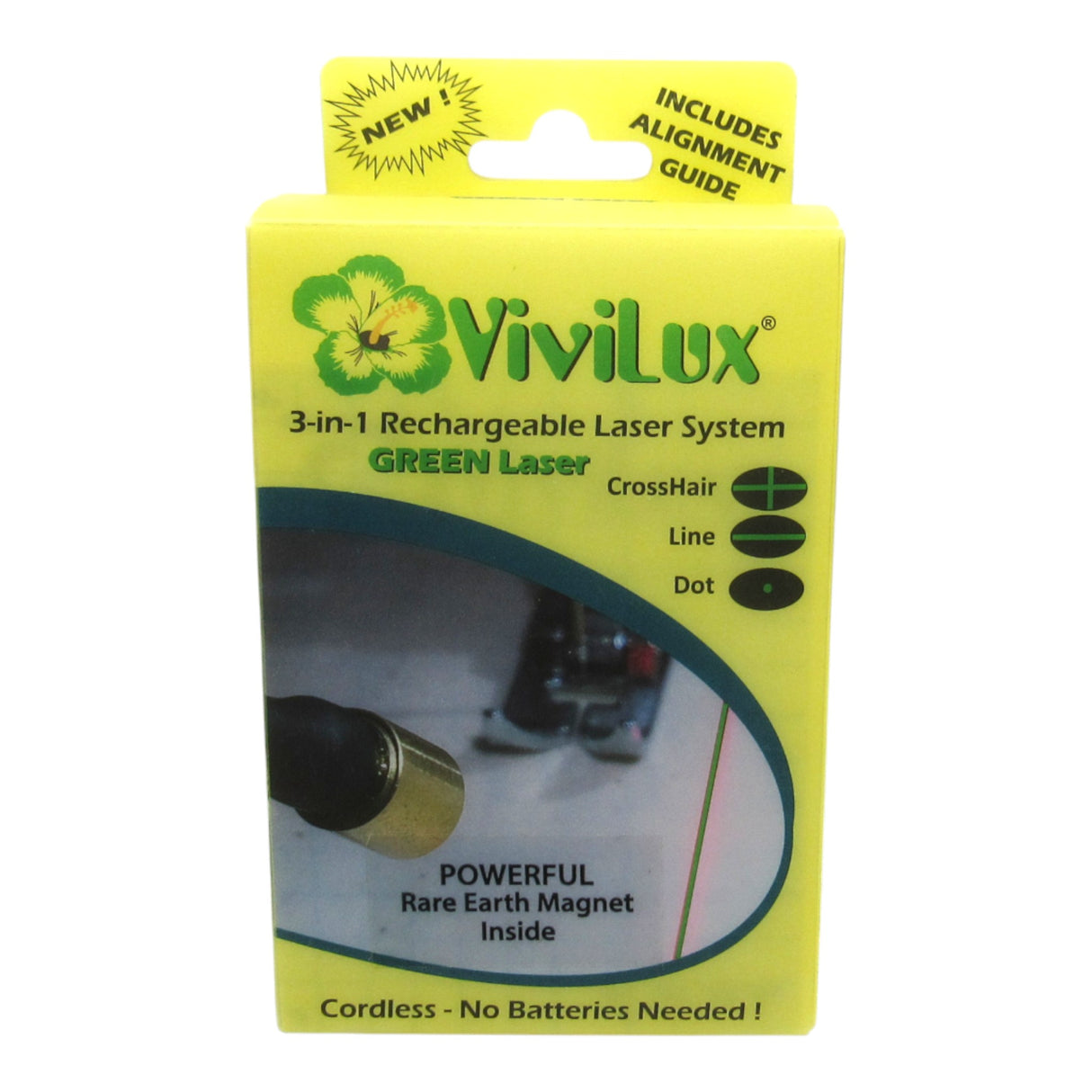 ViviLux 3-in-1 Rechargeable Laser Sewing Guide System