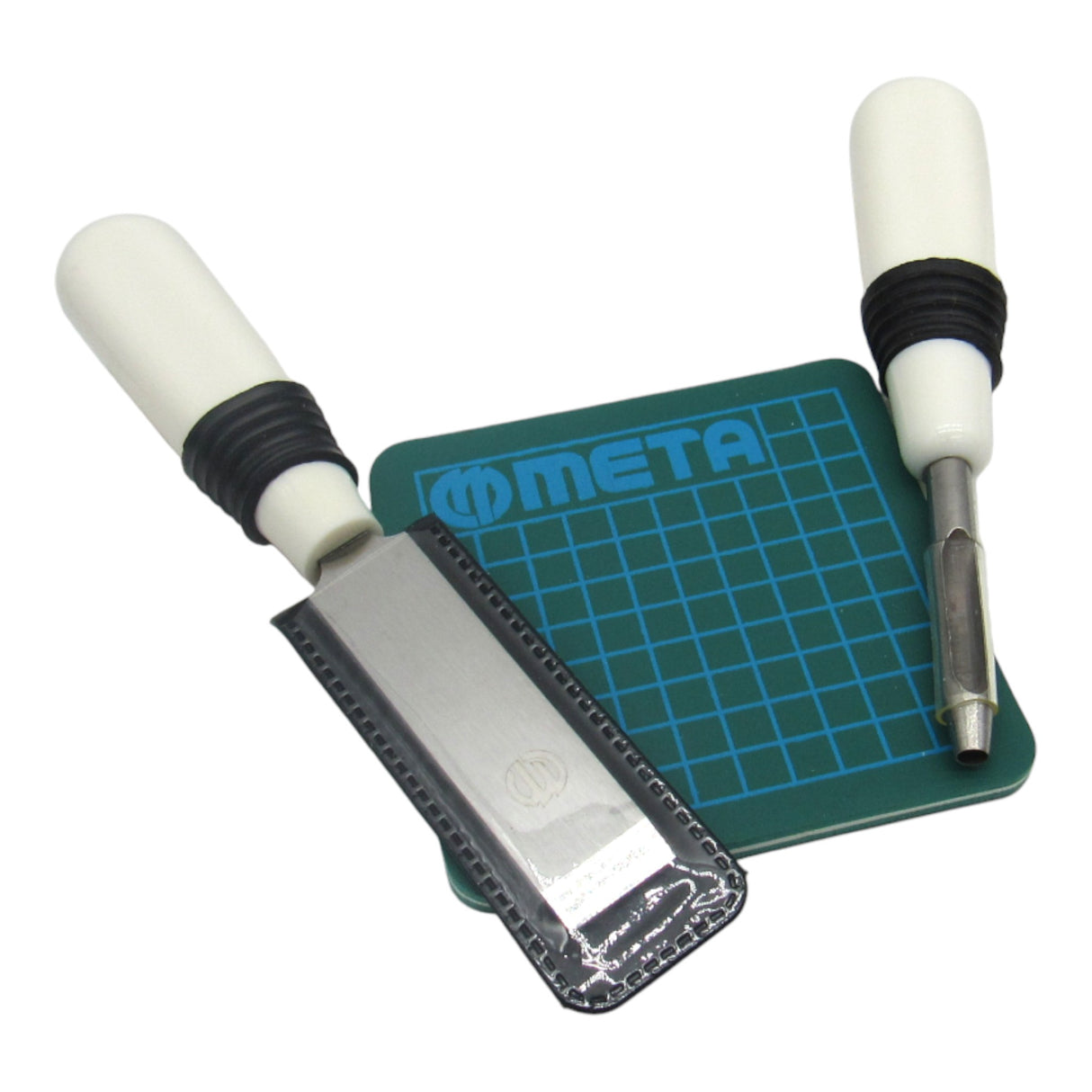 Buttonholer Cutter Kit - Cutting Mat, Cutter & Punch Set