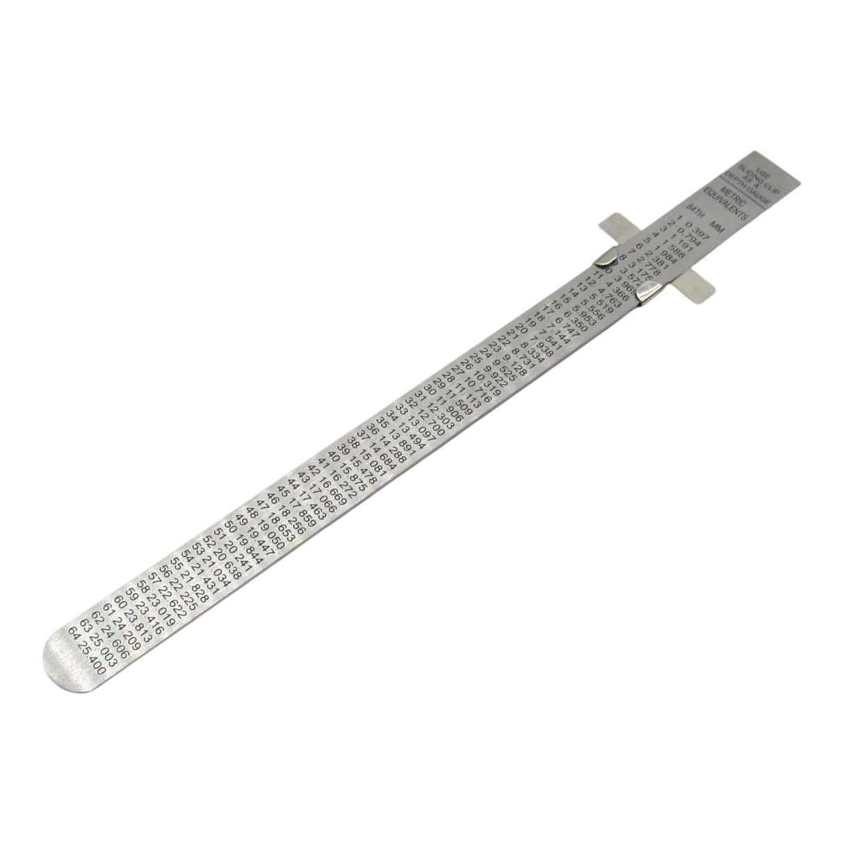 6" Conversion Ruler - Metric to Imperial - Part #3940 - Central Michigan Sewing Supplies