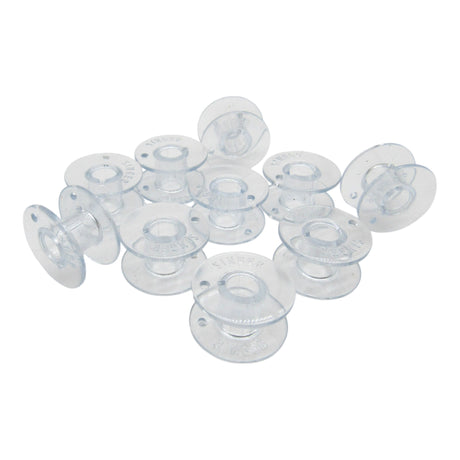 (10) Genuine Singer Class 15 Plastic Bobbins - Part #81348 - Central Michigan Sewing Supplies