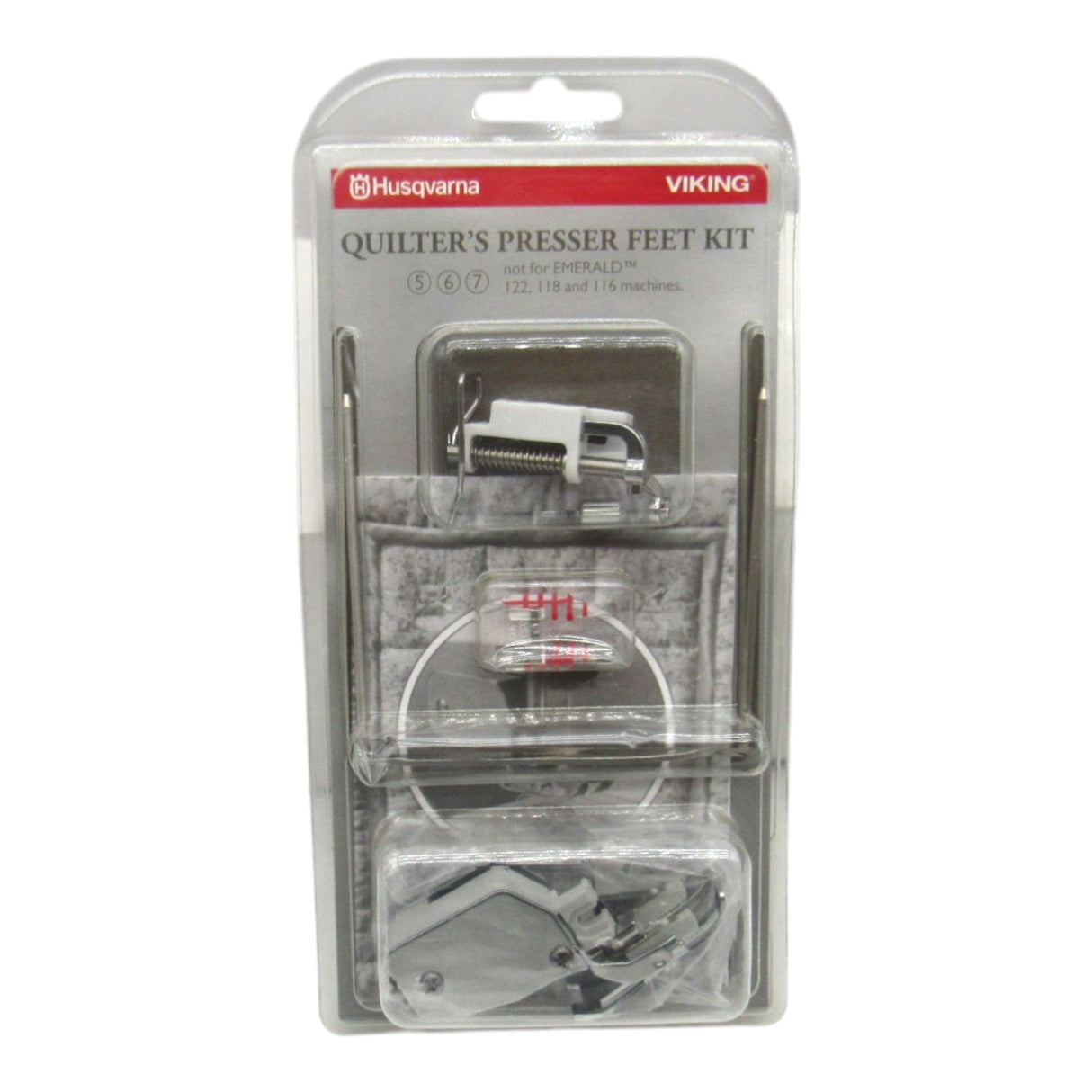 Husqvarna Viking Genuine Quilter's Presser Feet Kit #4130353-02 - Central Michigan Sewing Supplies