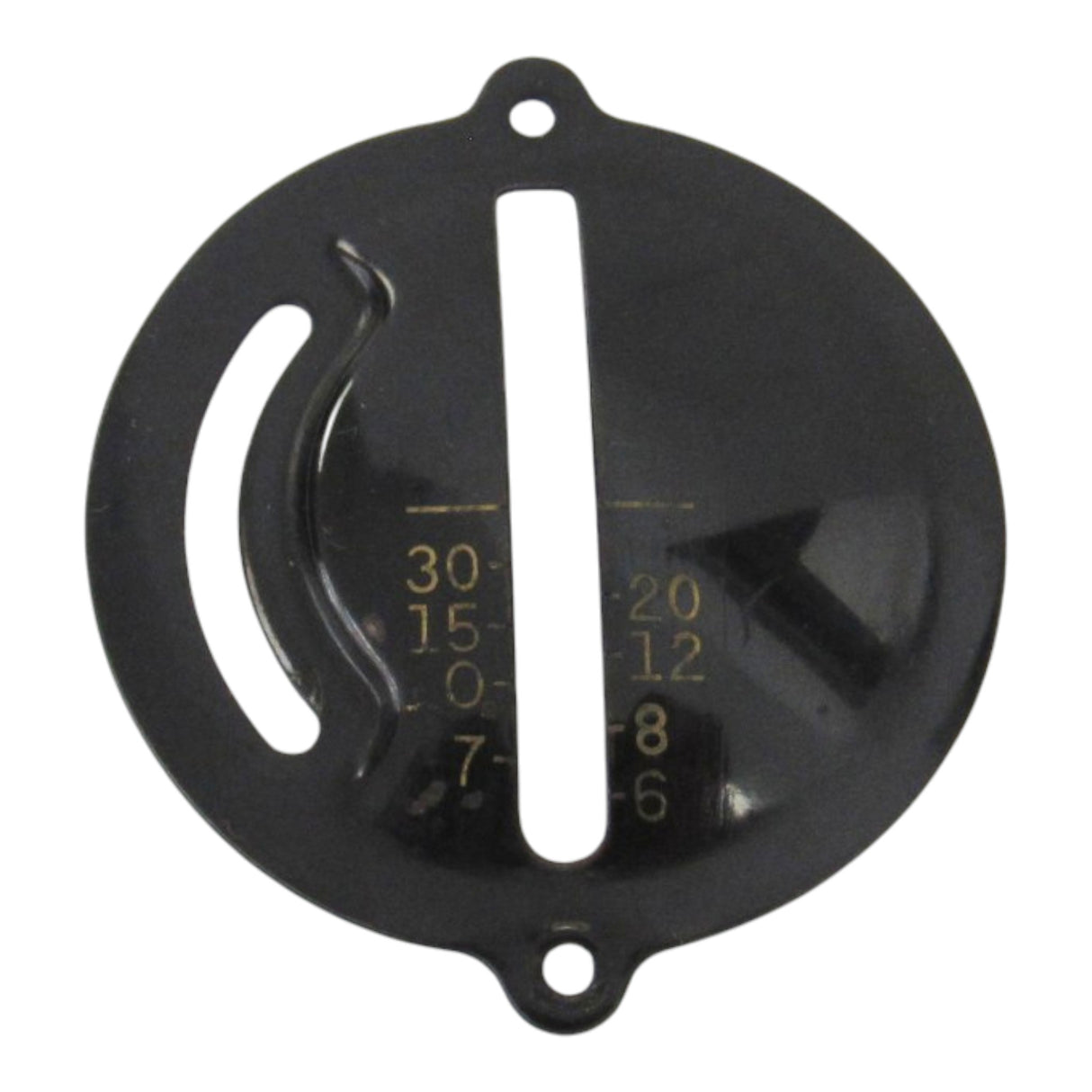 Original Singer Stitch Length Cover & Adjuster Plate - Parts #45306 & #45308 (Simanco) | Fits 15-87, 15-88, 15-90, 15-91, 201, 201-2, 201K - Central Michigan Sewing Supplies