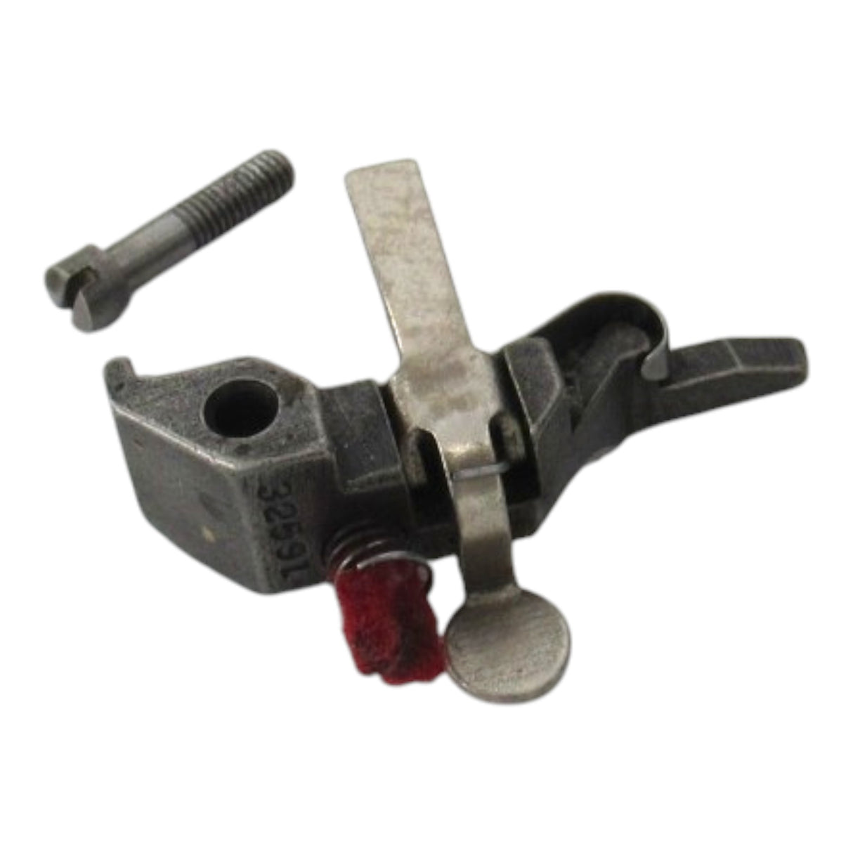 Original Singer Bobbin Case Position Bracket - Part #32591 (Simanco) | Fits Singer 66-1 - Central Michigan Sewing Supplies