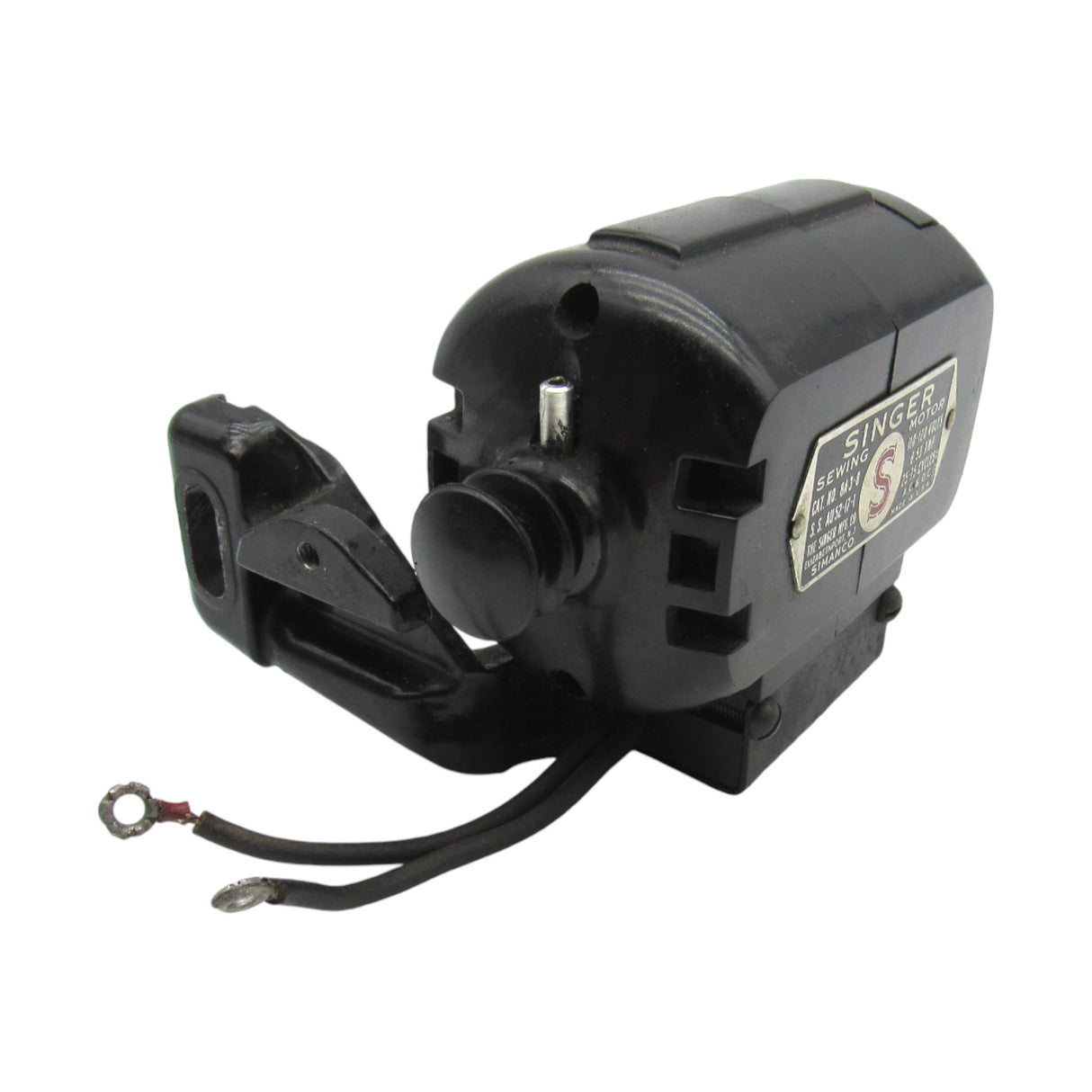 Vintage Original Singer Motor BA 3-8 (Black) - Central Michigan Sewing Supplies