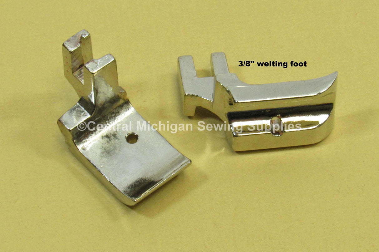 Low Shank Single Cord Welting / Piping Foot 1/8", 3/16", 1/4", 3/8" or 1/2" - Central Michigan Sewing Supplies