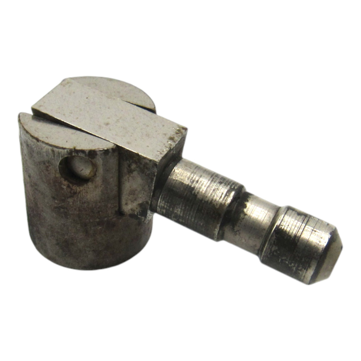 Vintage Original Singer Bent Wood Case Barrel Hinge (Silver) - Central Michigan Sewing Supplies