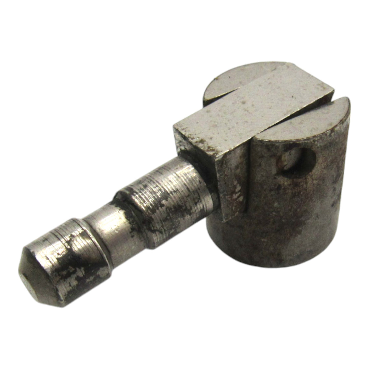 Vintage Original Singer Bent Wood Case Barrel Hinge (Silver) - Central Michigan Sewing Supplies